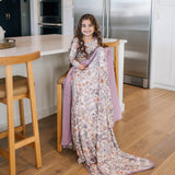 Three-Layer Jumbo Quilt - Flora
