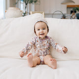 Long Sleeve Bodysuit - Flora