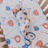 Premium Knit Fitted Crib Sheet - All Star