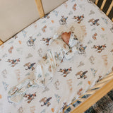 Premium Knit Fitted Crib Sheet - Boone