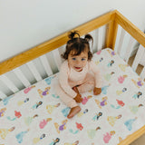 Premium Knit Fitted Crib Sheet - Disney Princess