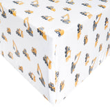 Premium Knit Fitted Crib Sheet - Dozer