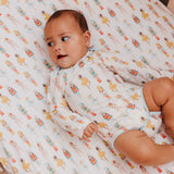 Premium Knit Fitted Crib Sheet - Juliet