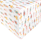 Premium Knit Fitted Crib Sheet - Juliet