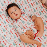 Premium Knit Fitted Crib Sheet - Nicholas