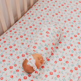 Premium Knit Fitted Crib Sheet - Noel