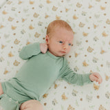 Premium Knit Fitted Crib Sheet - Wilder