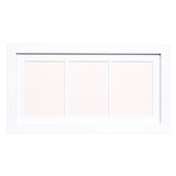Matte White DIY Handprint + Footprint Kit with Frame