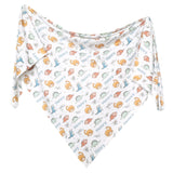 Personalized Baby Name Swaddle Blanket - Dino