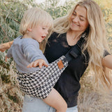 Everyday Cotton Sling Carrier - Noir