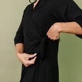 Women's Everyday Robe - Midnight