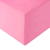 Premium Knit Fitted Crib Sheet - Flamingo