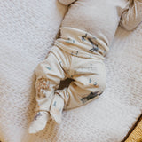 Footed Baby Pants - Montana