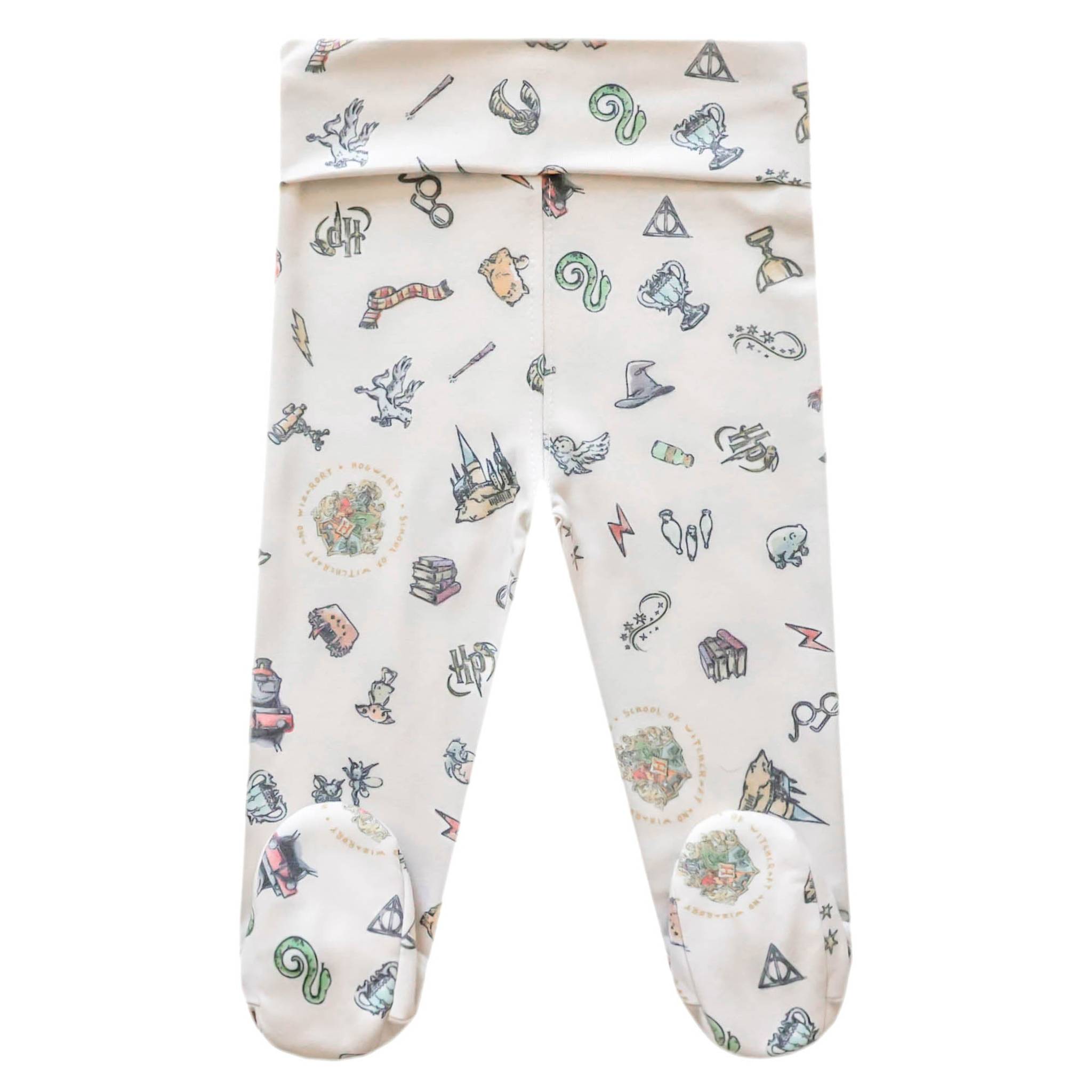 Footed Baby Pants - Wizardry
