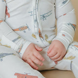 Zip-Up Footie Pajama - Ace