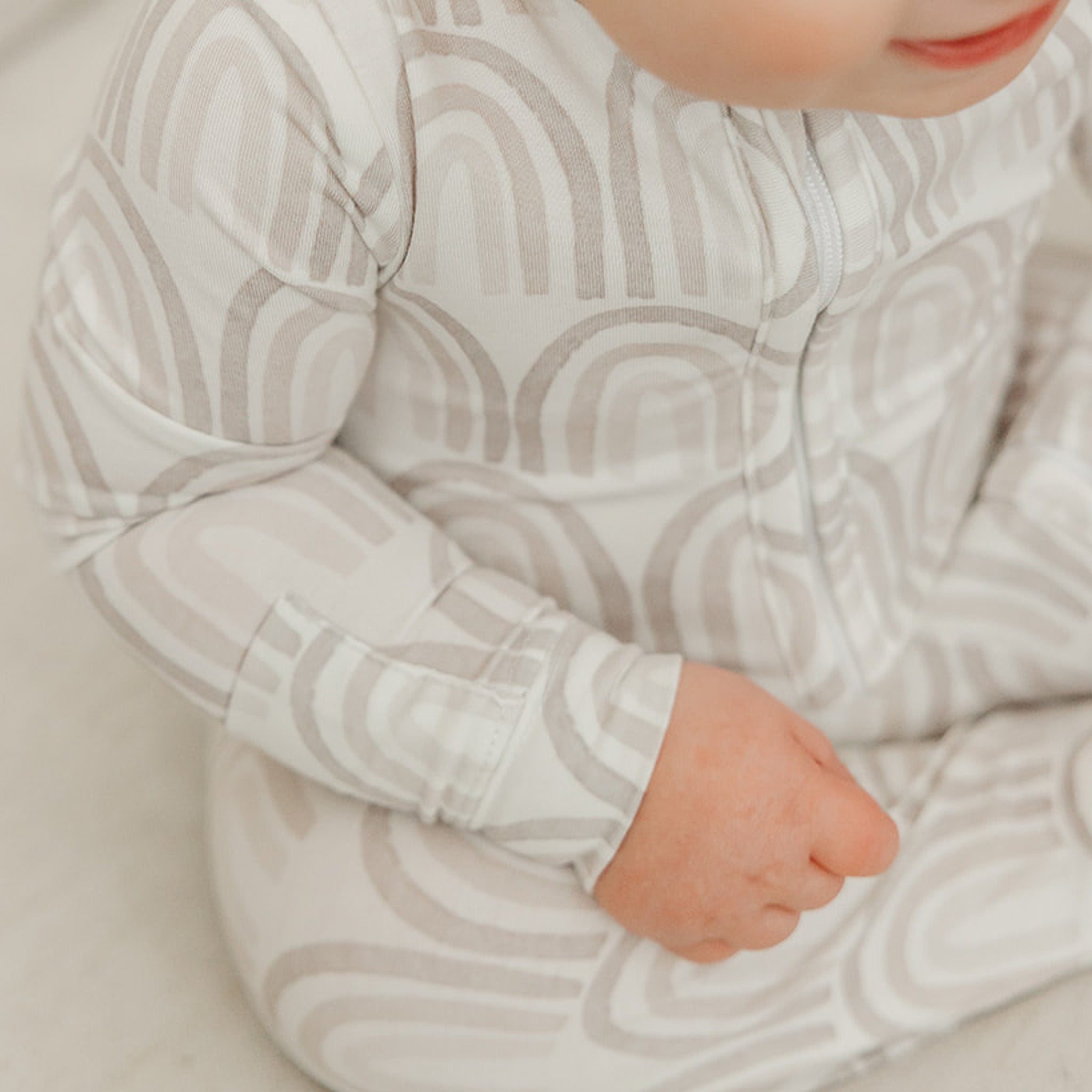 Zip-Up Footie Pajama - Bliss
