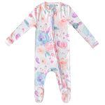 Zip-Up Footie Pajama - Bloom