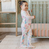 Zip-Up Footie Pajama - Bloom