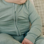 Zip-Up Footie Pajama - Briar