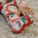 Zip-Up Footie Pajama - Claus