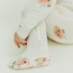 Zip-Up Footie Pajama - CoComelon