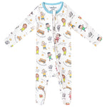Zip-Up Footie Pajama - CoComelon Friends