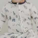 Zip-Up Footie Pajama - Cody