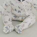 Zip-Up Footie Pajama - Cody