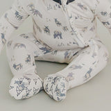 Zip-Up Footie Pajama - Cody