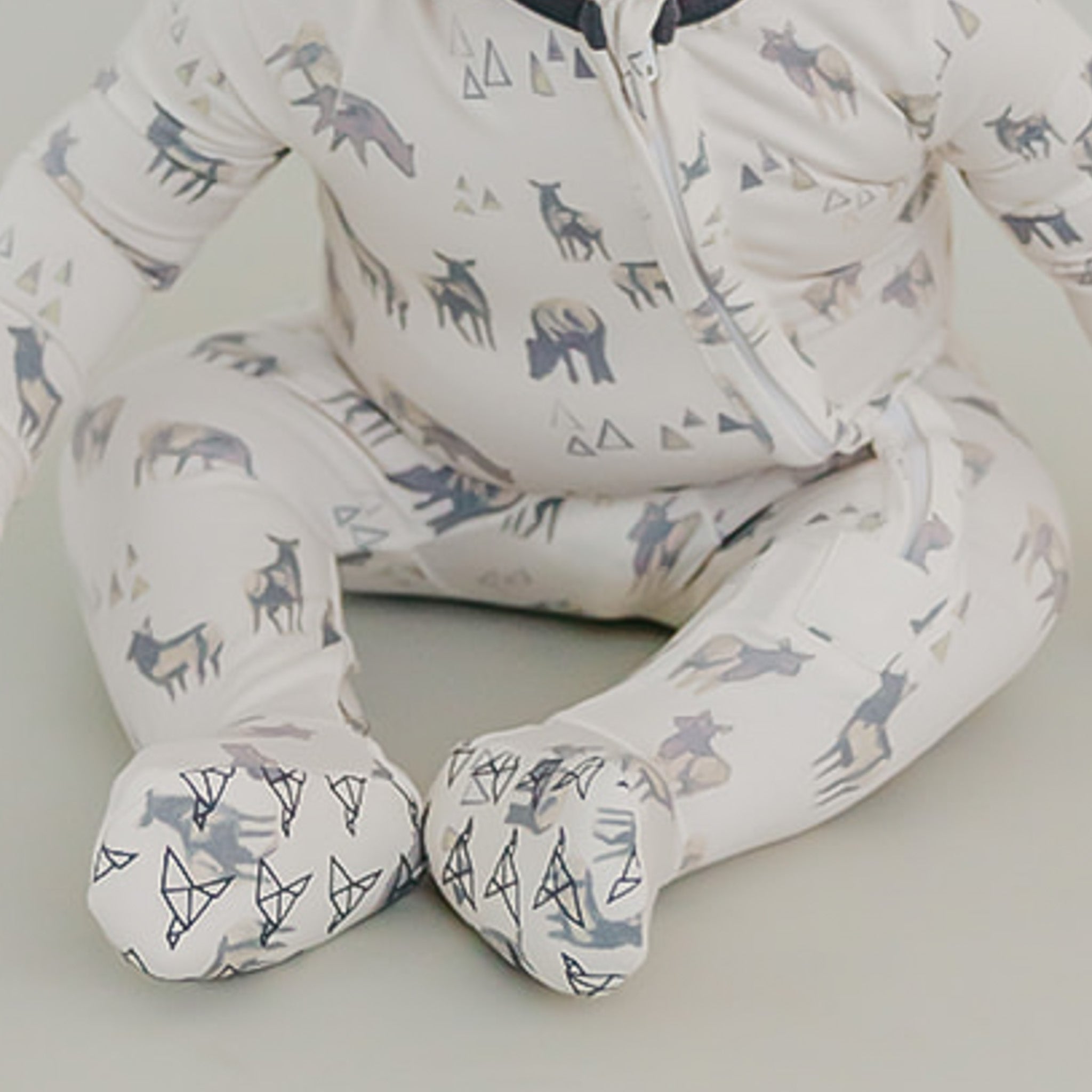 Zip-Up Footie Pajama - Cody