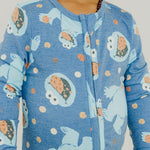 Zip-Up Footie Pajama - Cookie Monster