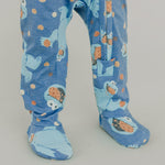 Zip-Up Footie Pajama - Cookie Monster