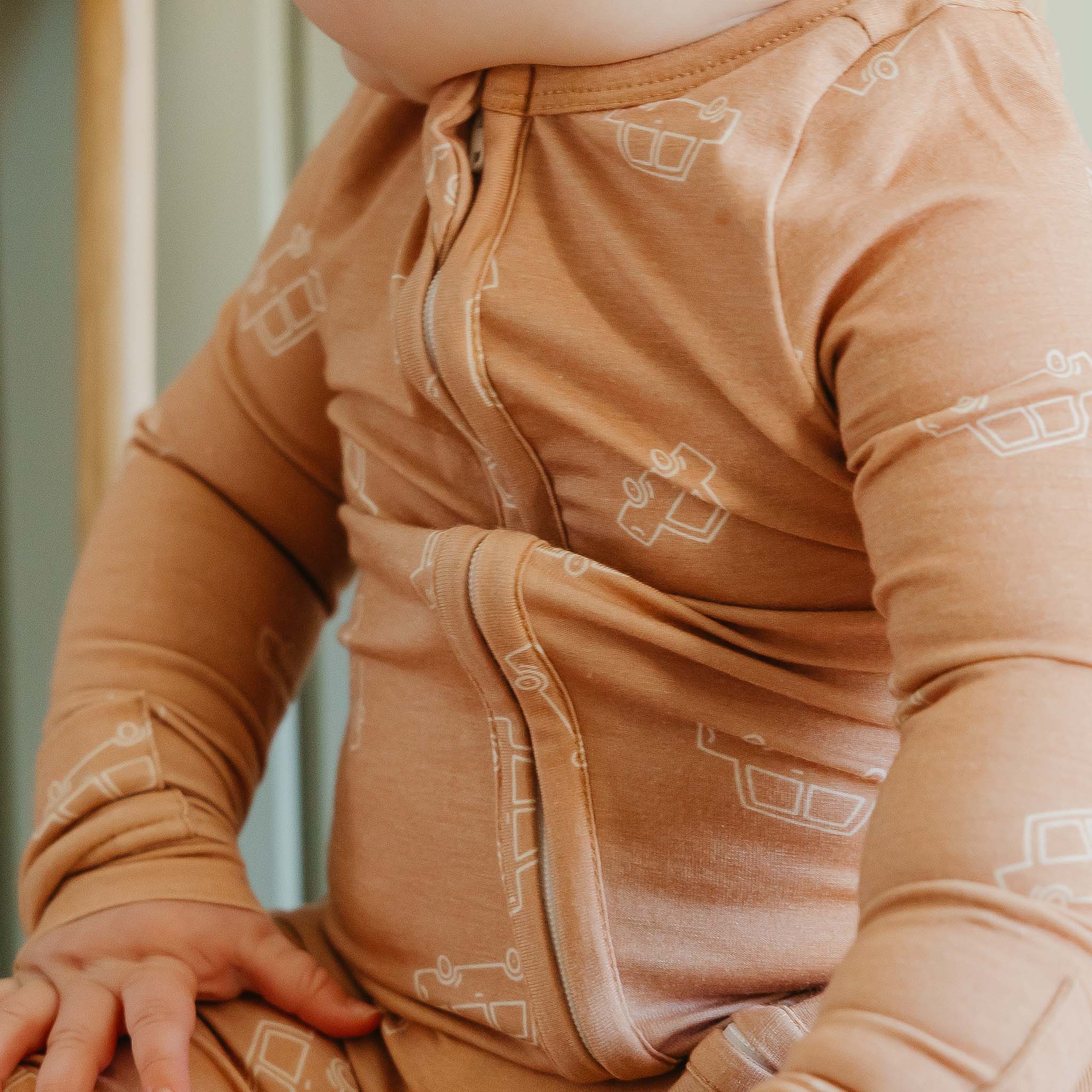 Zip-Up Footie Pajama - Cooper