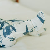 Zip-Up Footie Pajama - Cove