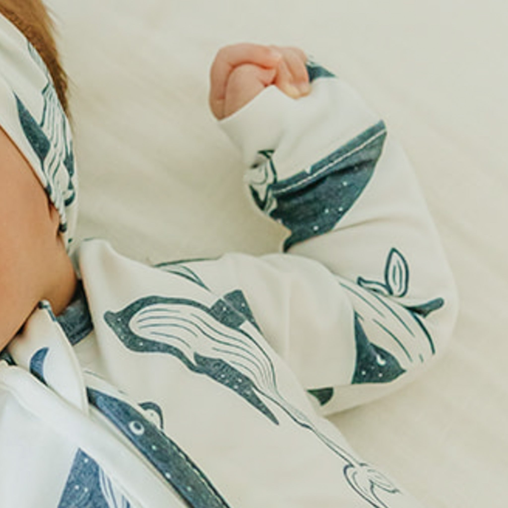 Zip-Up Footie Pajama - Cove
