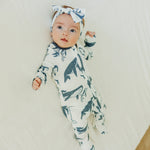 Zip-Up Footie Pajama - Cove