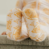 Zip-Up Footie Pajama - Cutie