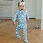 Zip-Up Footie Pajama - Della