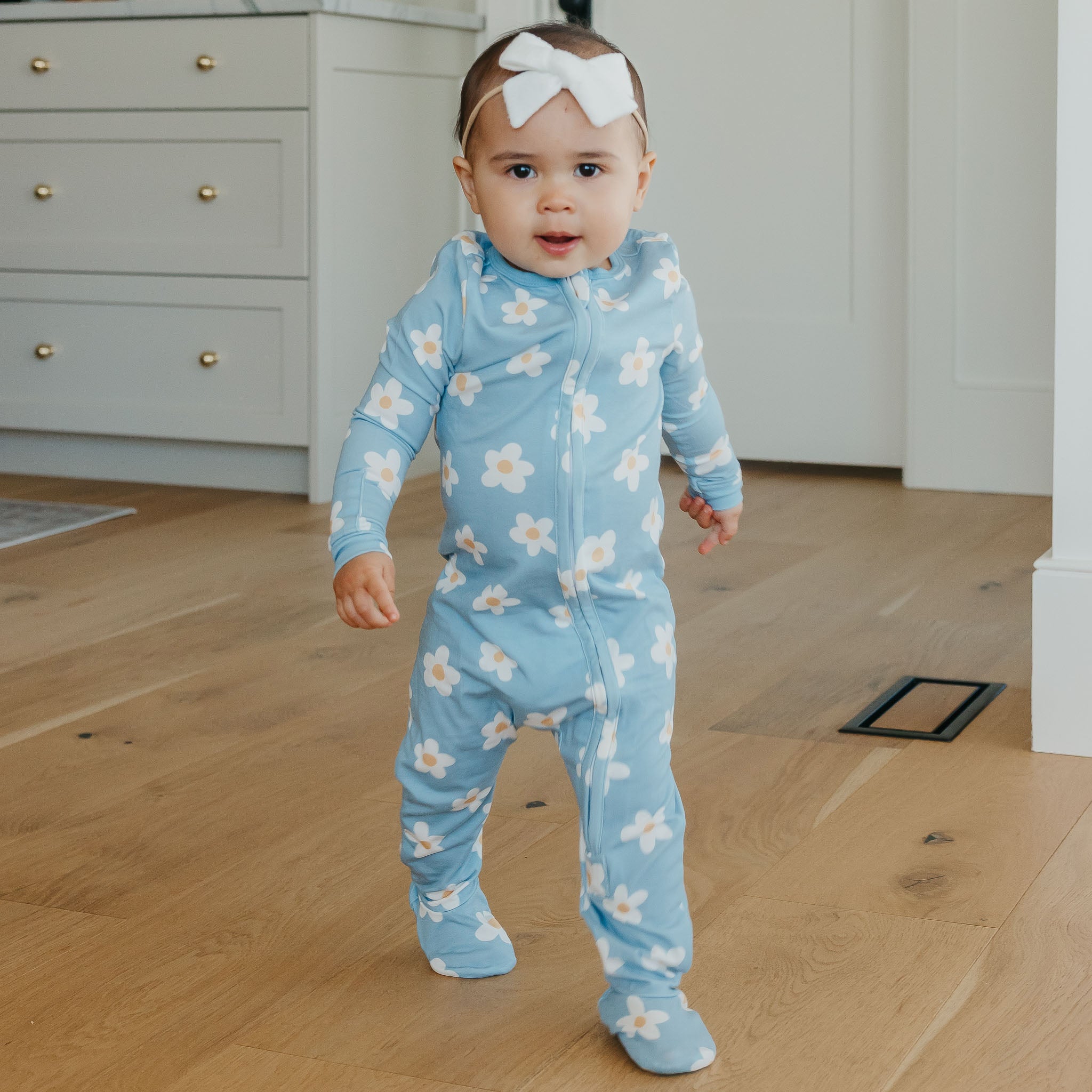 Zip-Up Footie Pajama - Della