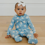 Zip-Up Footie Pajama - Della