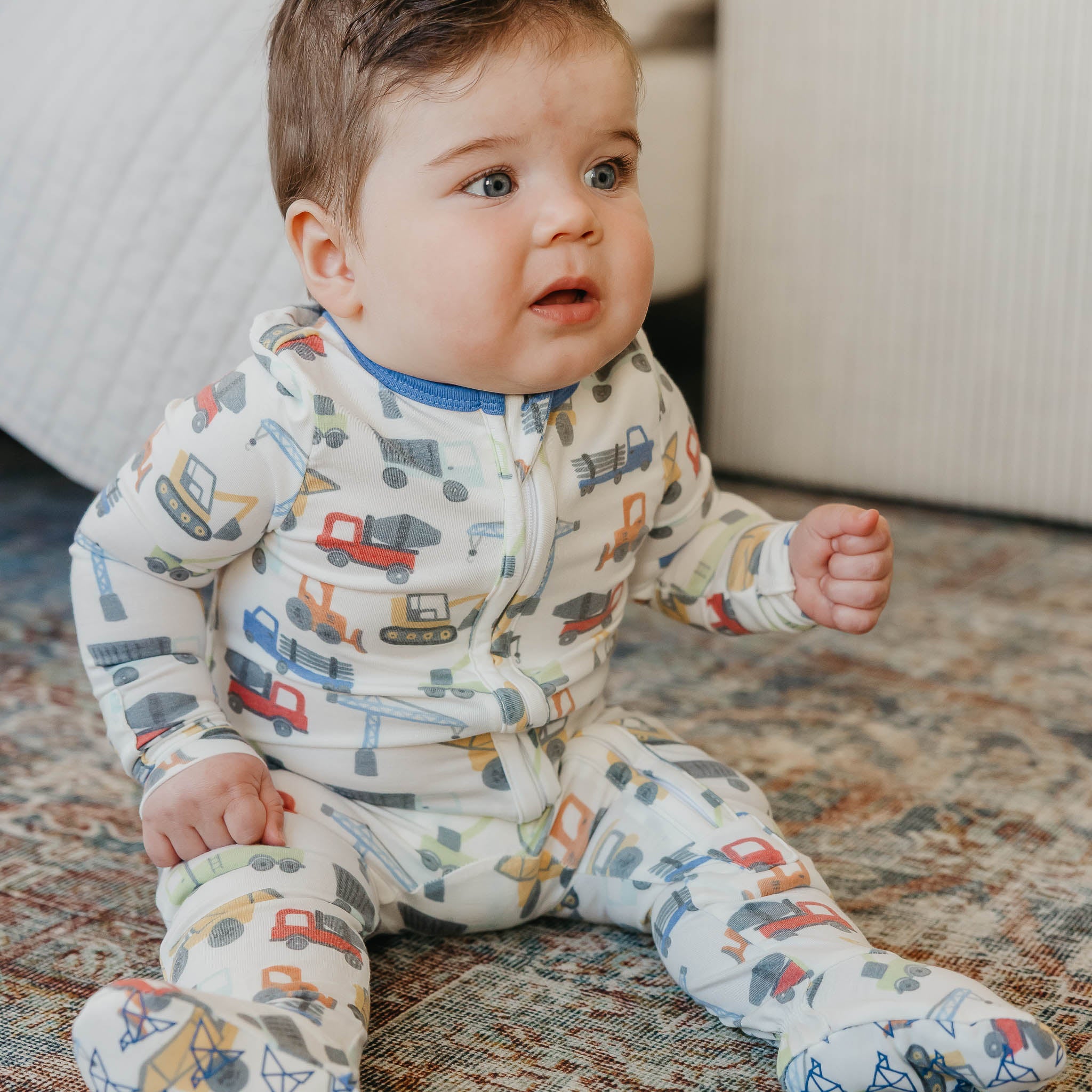 Zip-Up Footie Pajama - Diesel