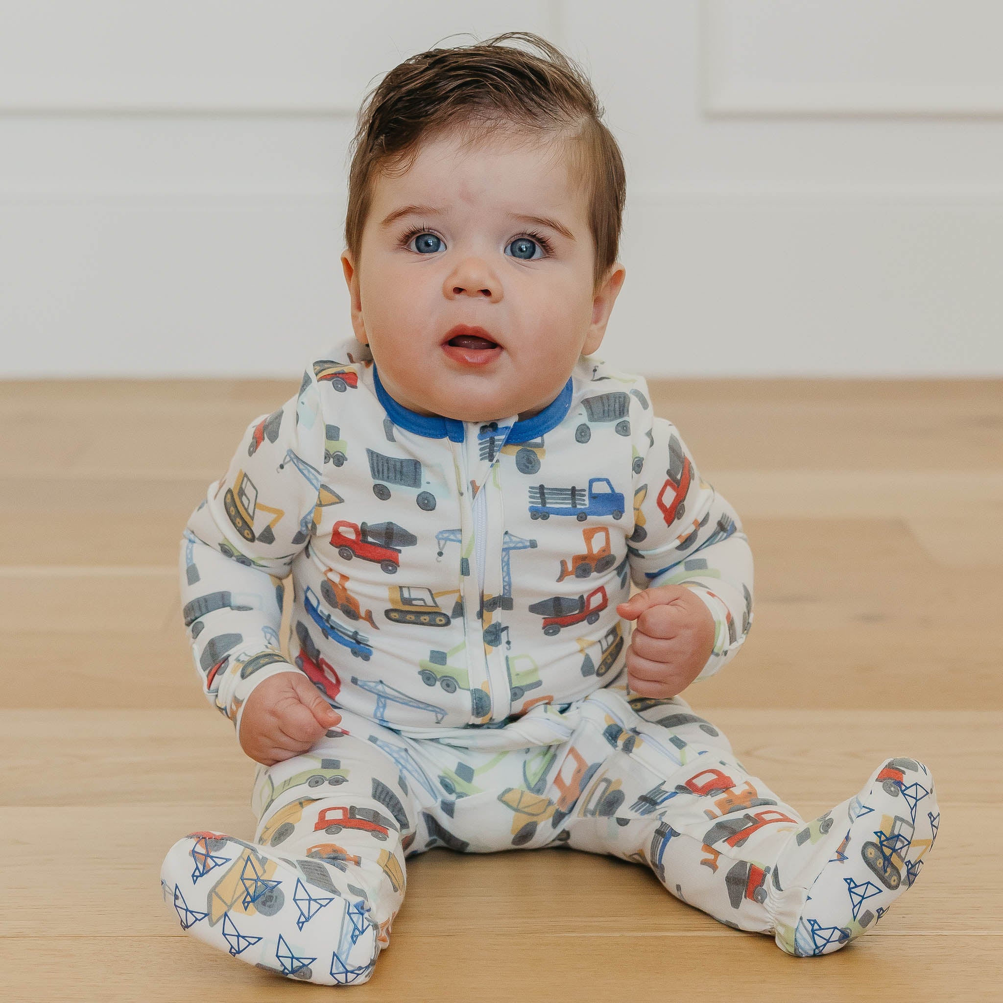 Zip-Up Footie Pajama - Diesel