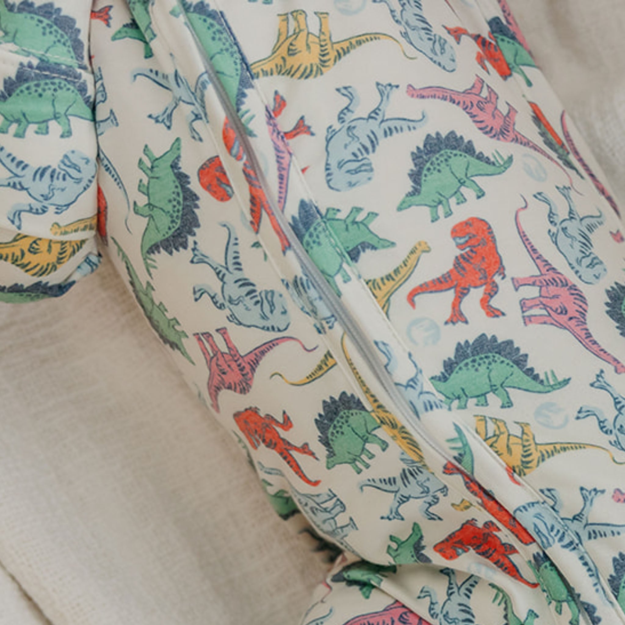 Zip-Up Footie Pajama - Dinosaurs of Jurassic Park