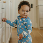 Zip-Up Footie Pajama - Dunk