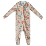 Zip-Up Footie Pajama - Eden