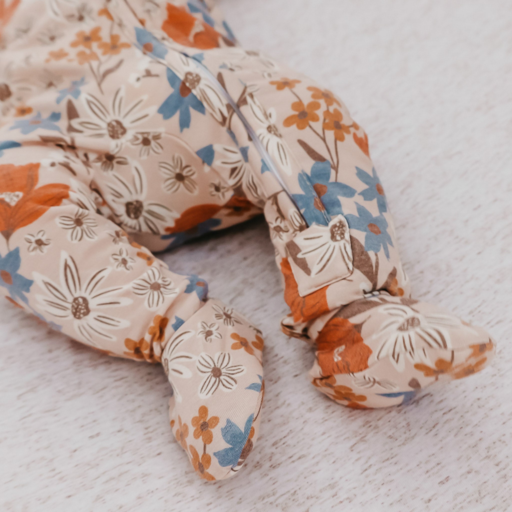 Zip-Up Footie Pajama - Eden