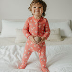 Zip-Up Footie Pajama - Elmo