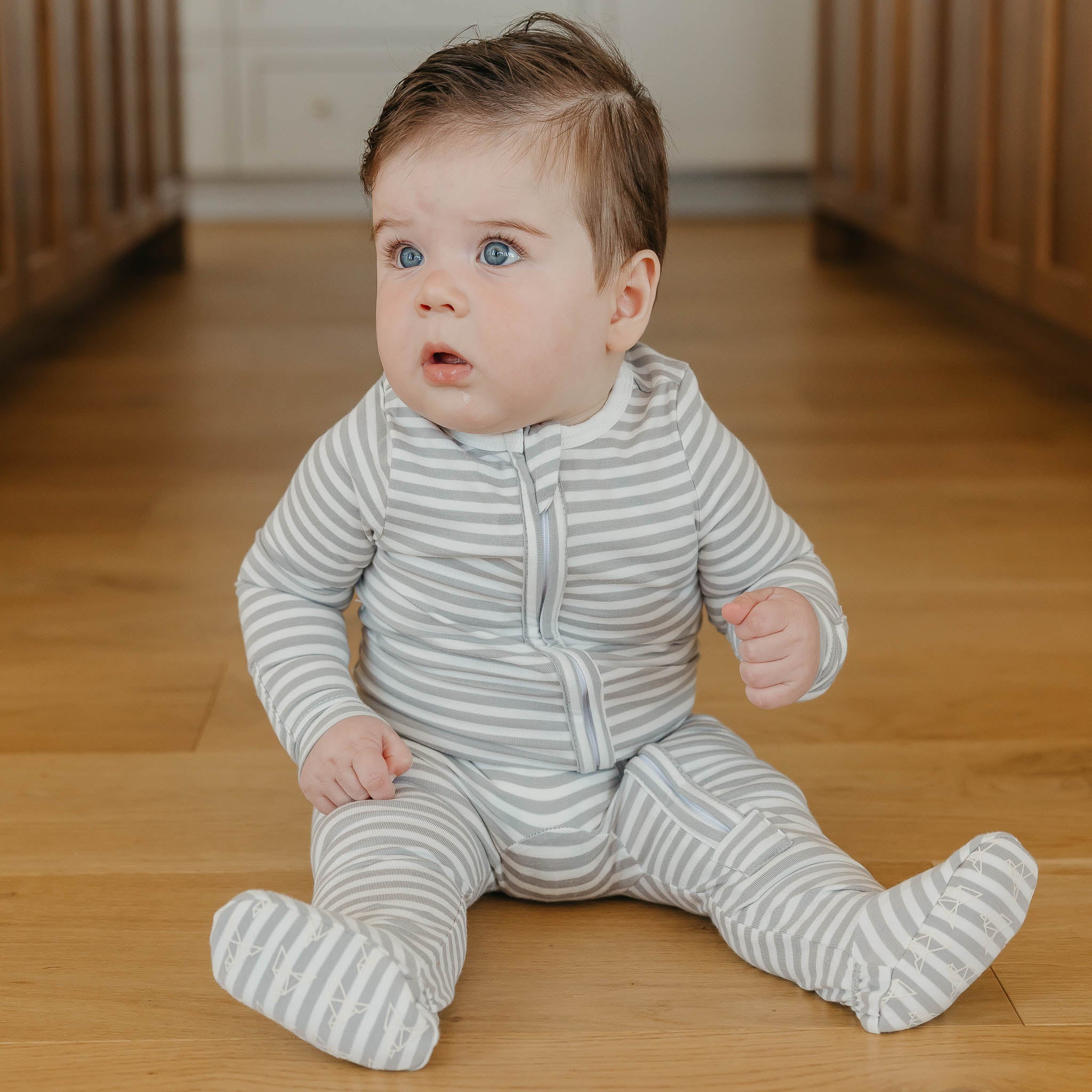 Zip-Up Footie Pajama - Everest