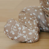 Zip-Up Footie Pajama - Fawn