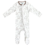 Zip-Up Footie Pajama - Gage